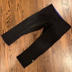 Lululemon Reversible Capri Leggings